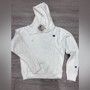 White champion hoody